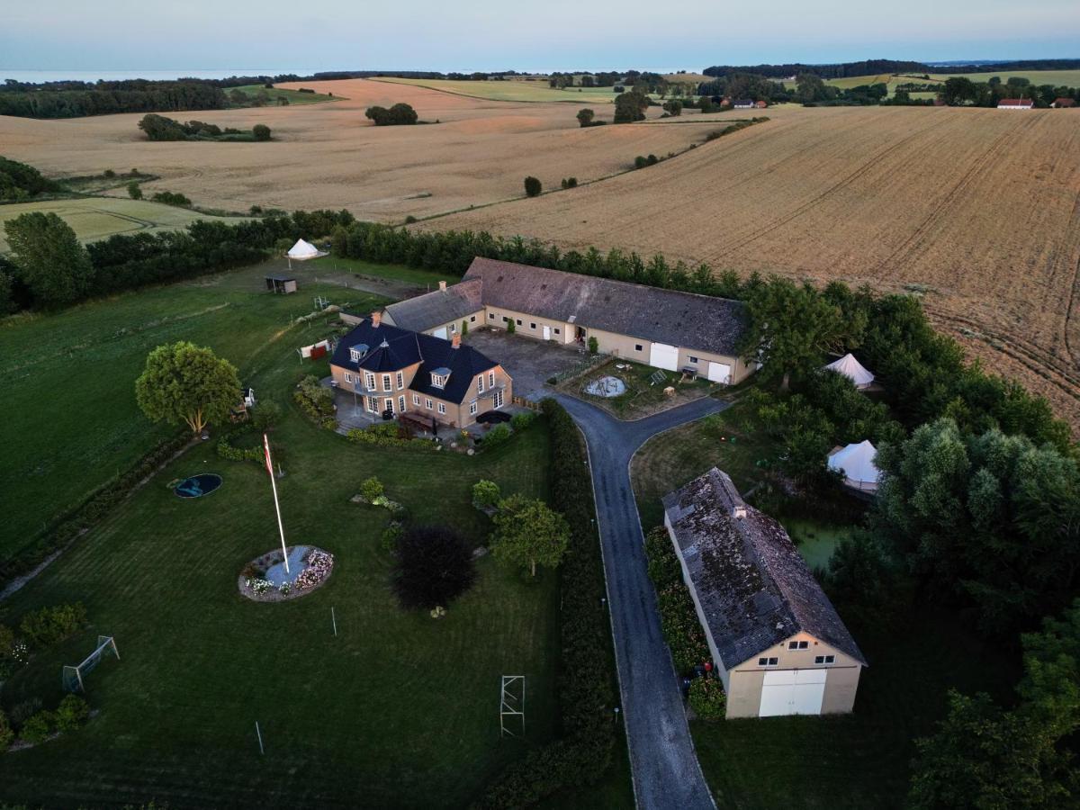 Hesselgaard Glamping Hotel Dalby Kültér fotó