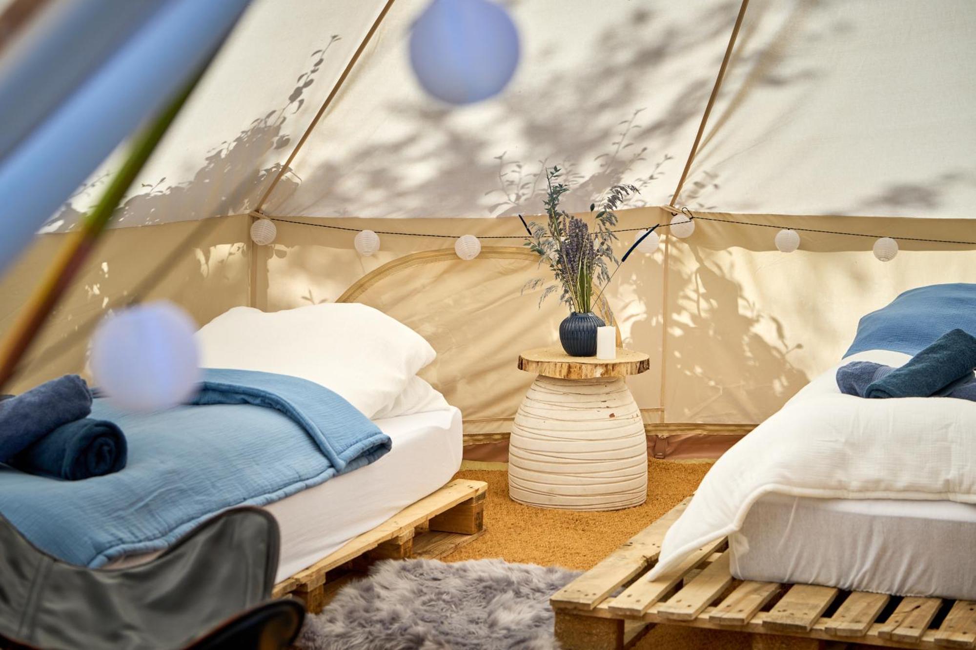 Hesselgaard Glamping Hotel Dalby Kültér fotó