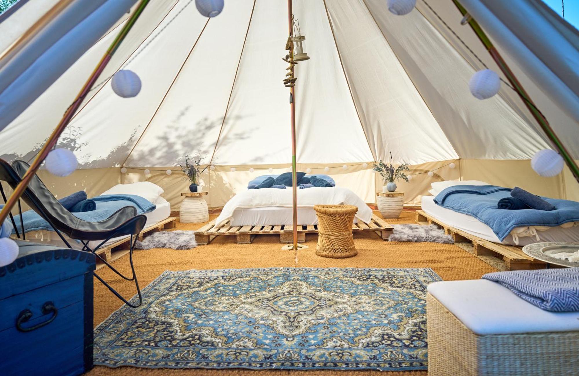 Hesselgaard Glamping Hotel Dalby Kültér fotó
