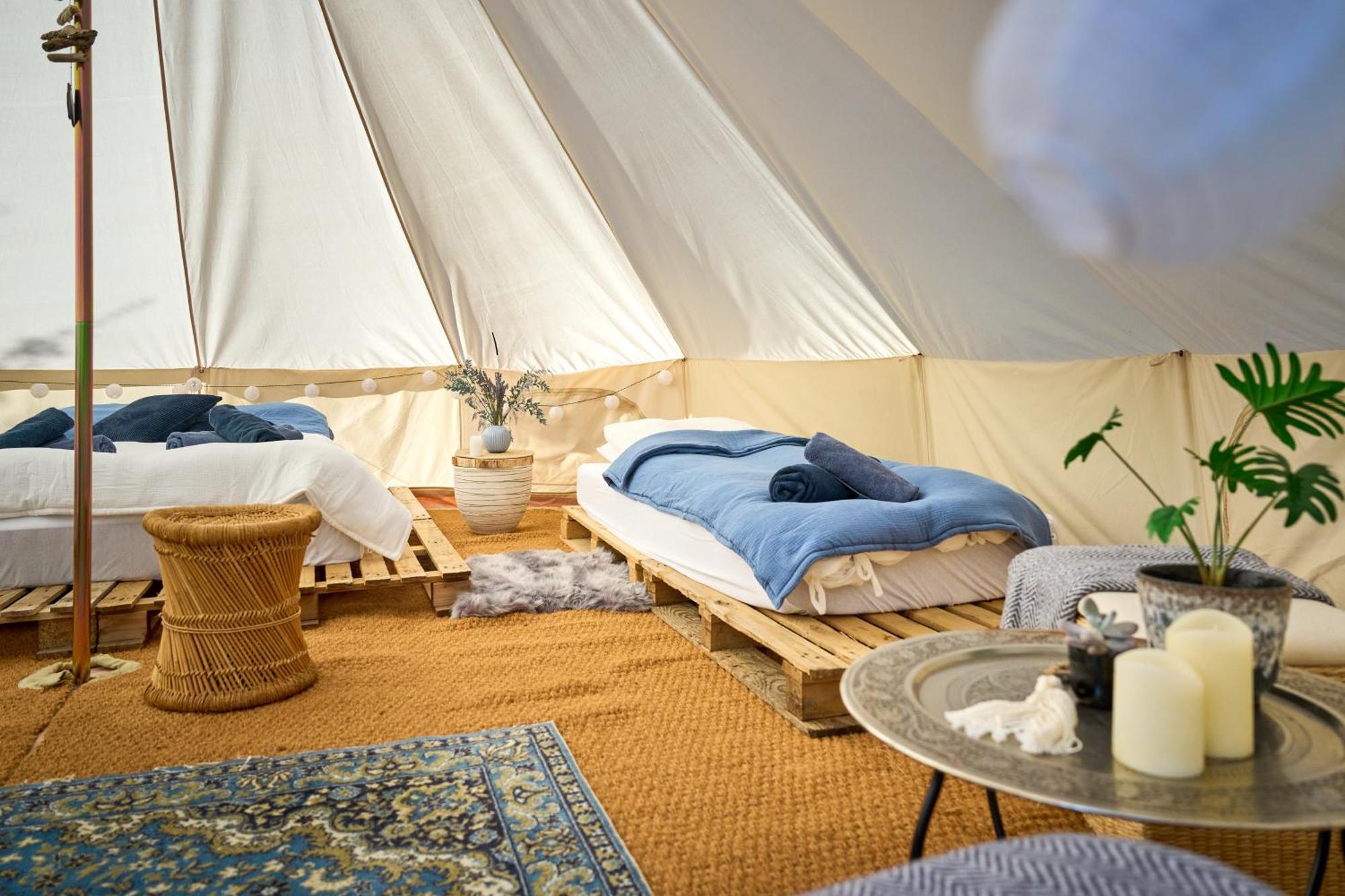 Hesselgaard Glamping Hotel Dalby Kültér fotó
