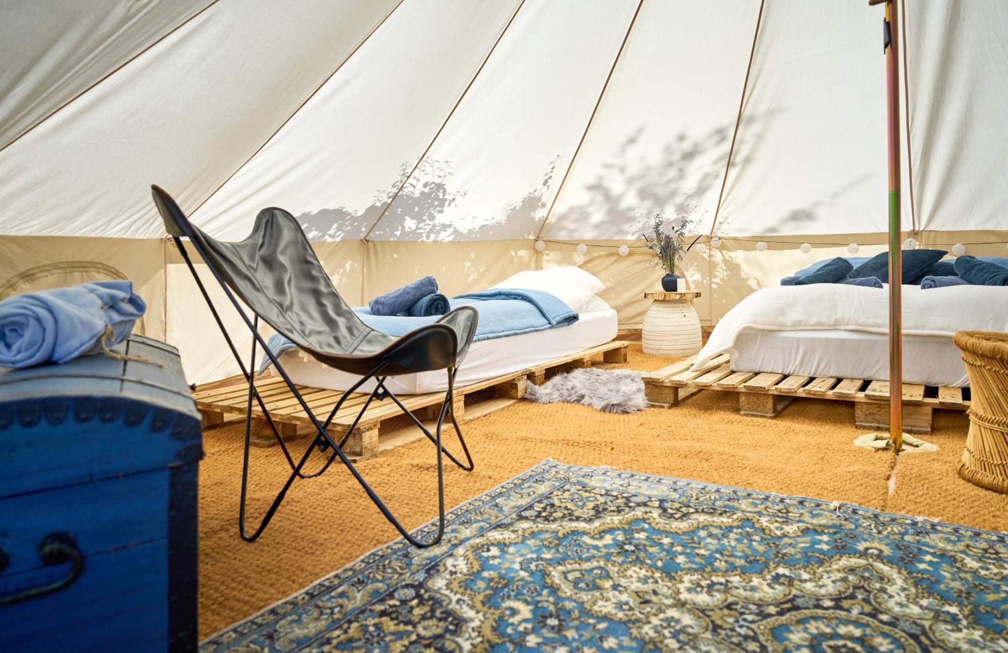 Hesselgaard Glamping Hotel Dalby Kültér fotó