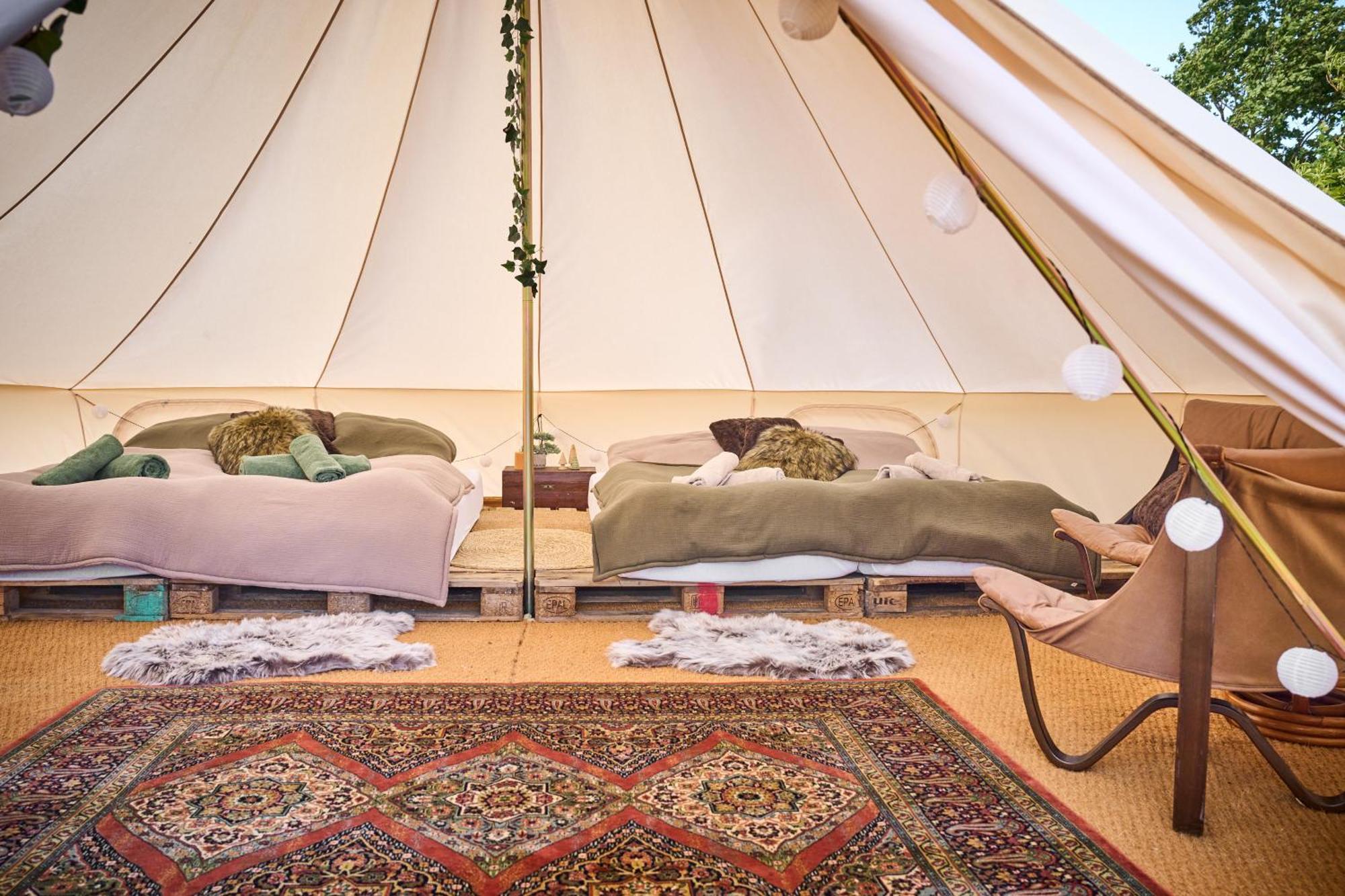 Hesselgaard Glamping Hotel Dalby Kültér fotó