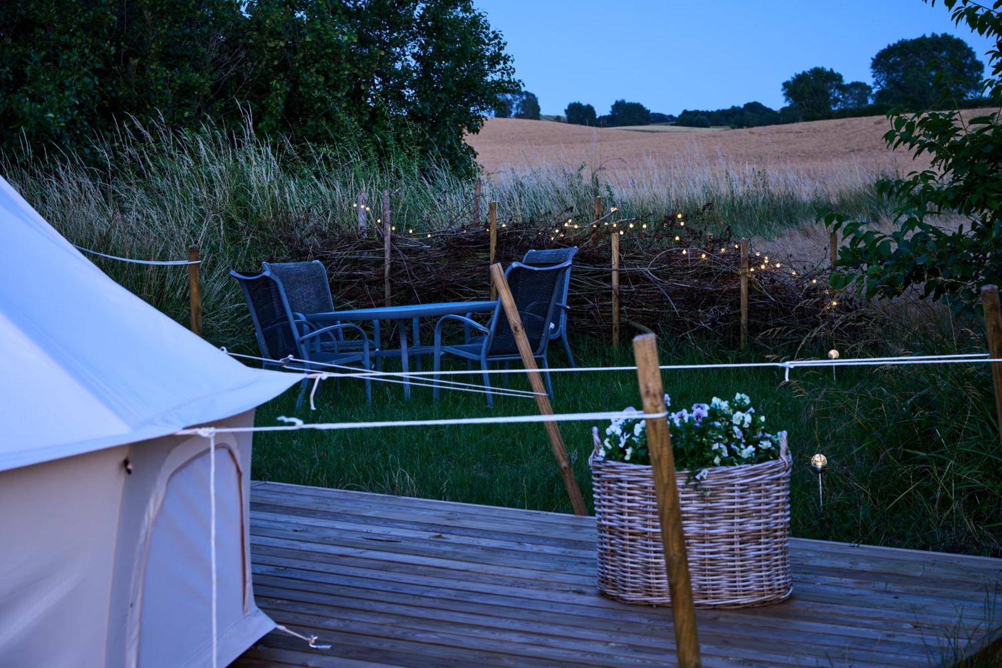 Hesselgaard Glamping Hotel Dalby Kültér fotó