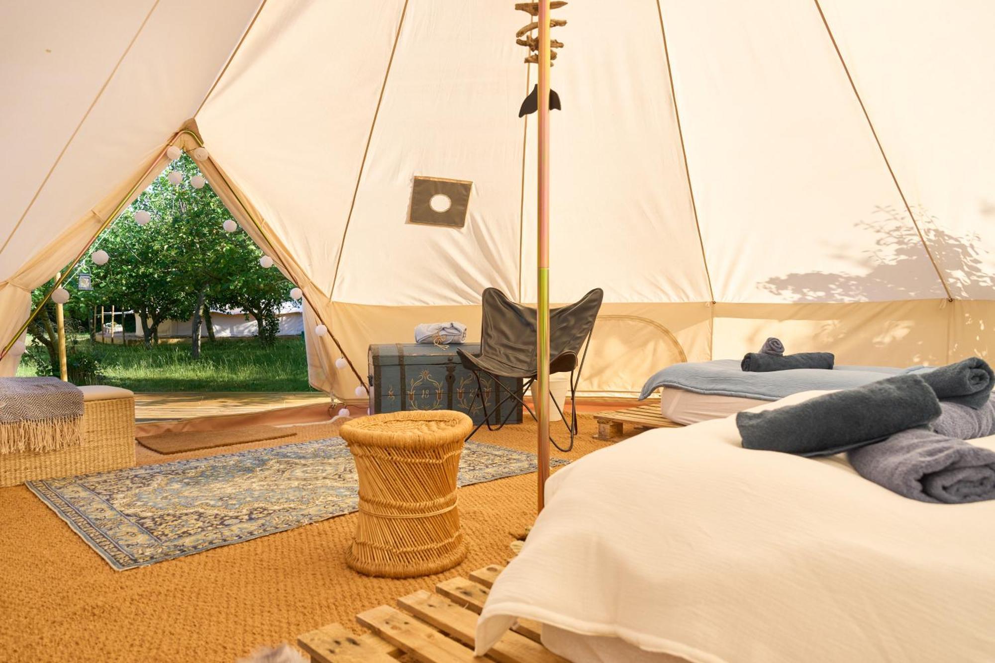 Hesselgaard Glamping Hotel Dalby Kültér fotó