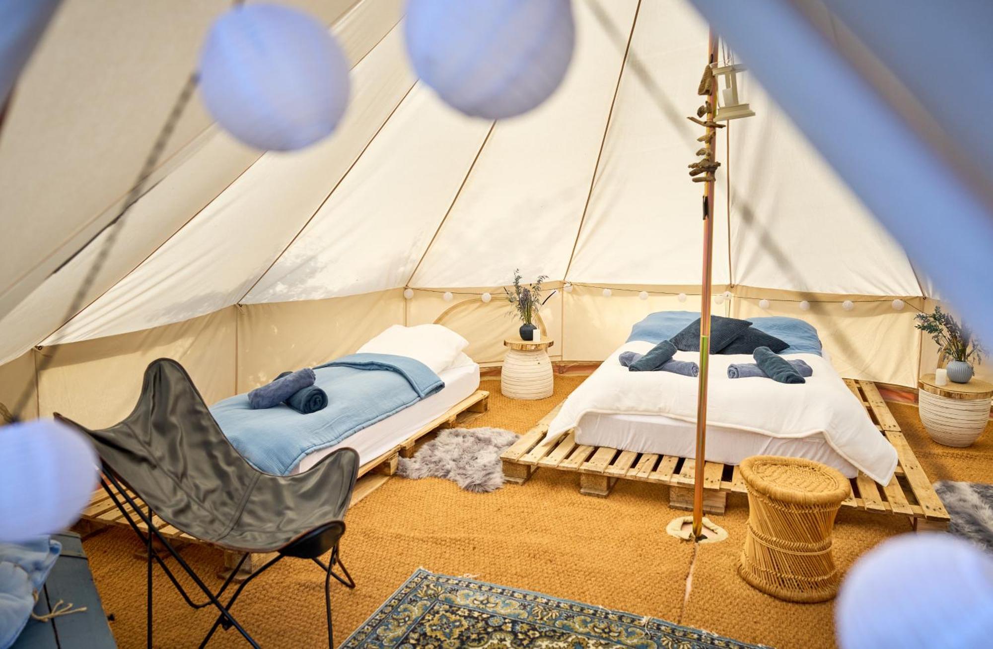 Hesselgaard Glamping Hotel Dalby Kültér fotó