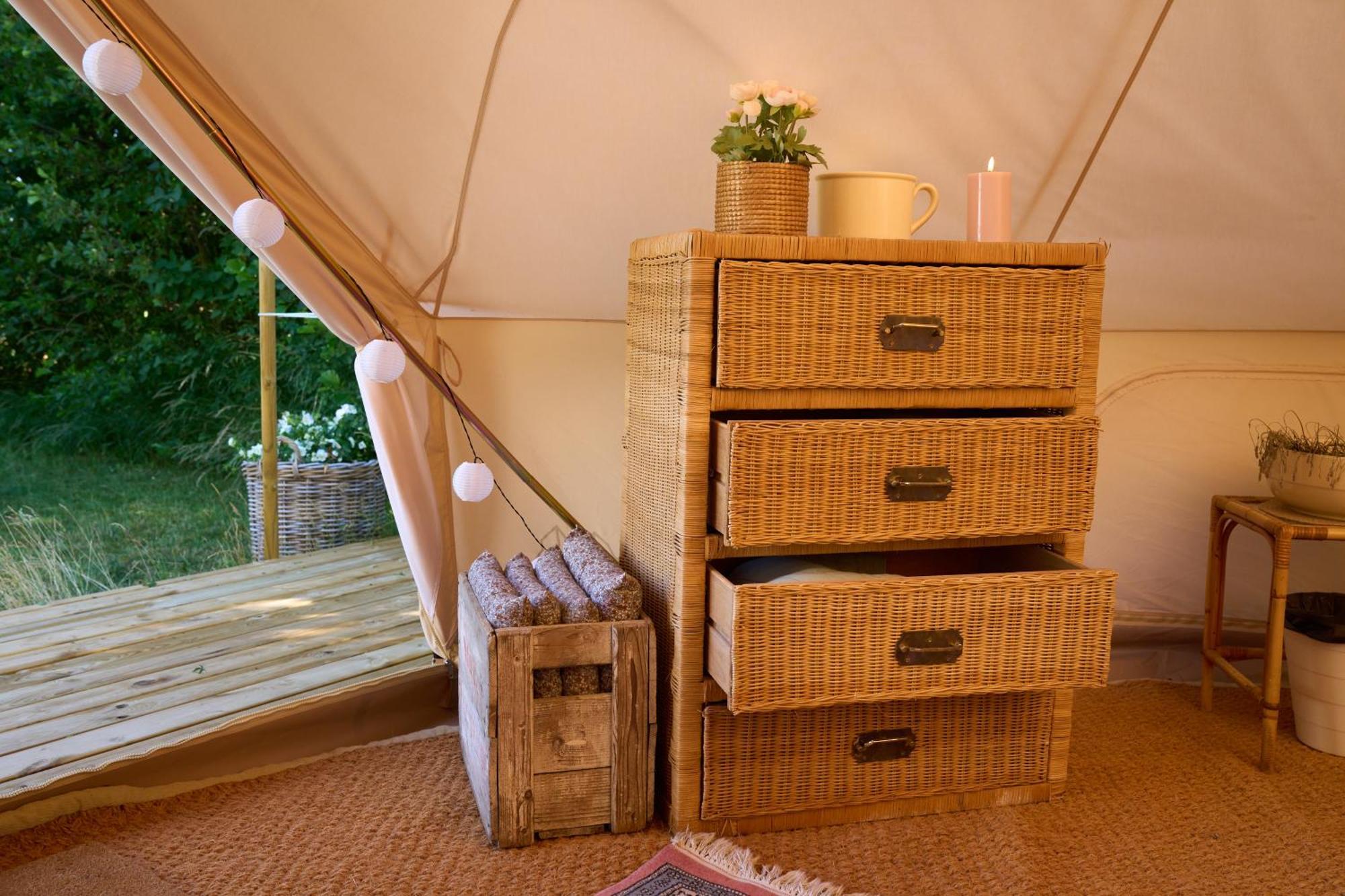 Hesselgaard Glamping Hotel Dalby Kültér fotó