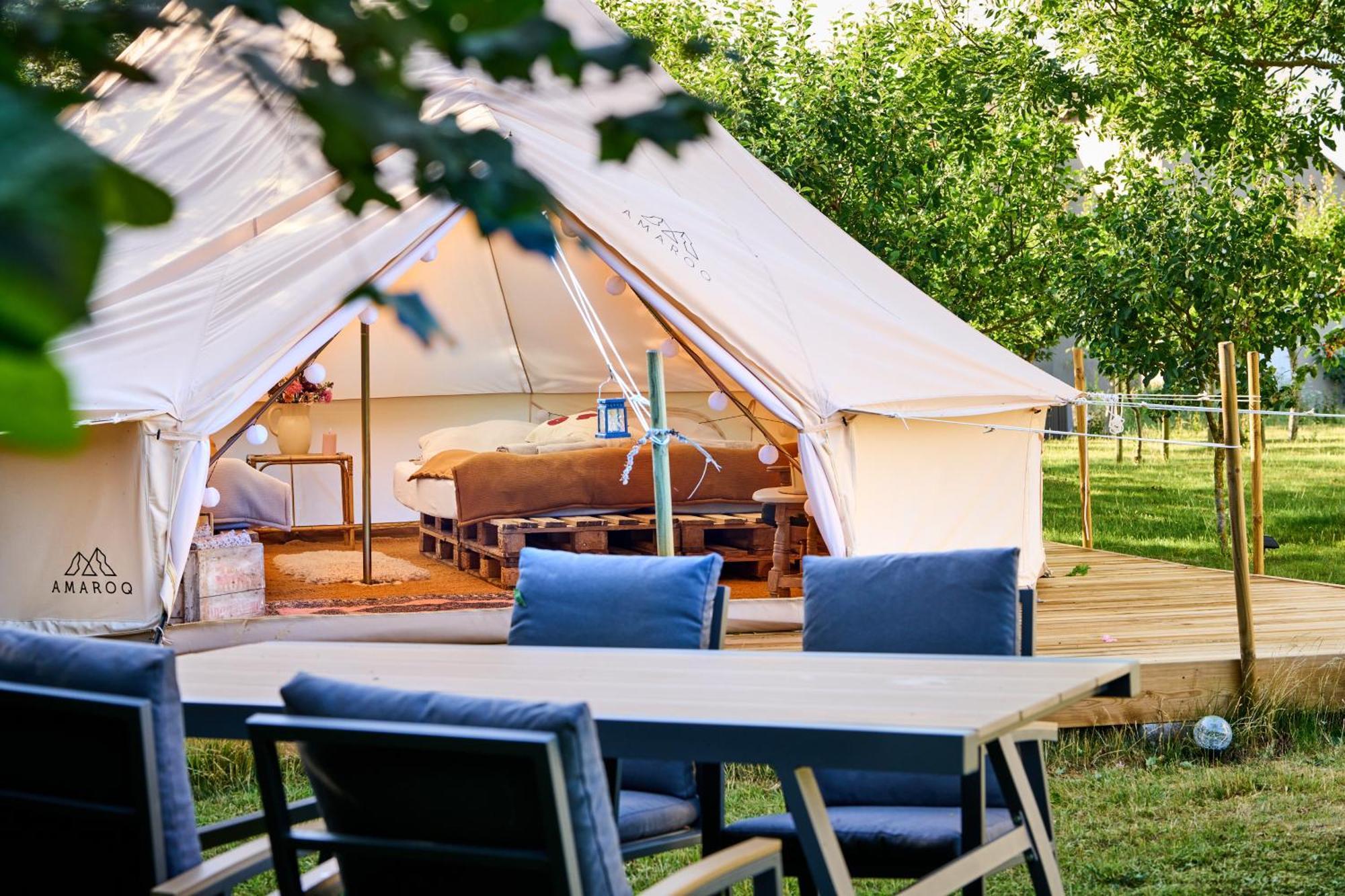 Hesselgaard Glamping Hotel Dalby Kültér fotó