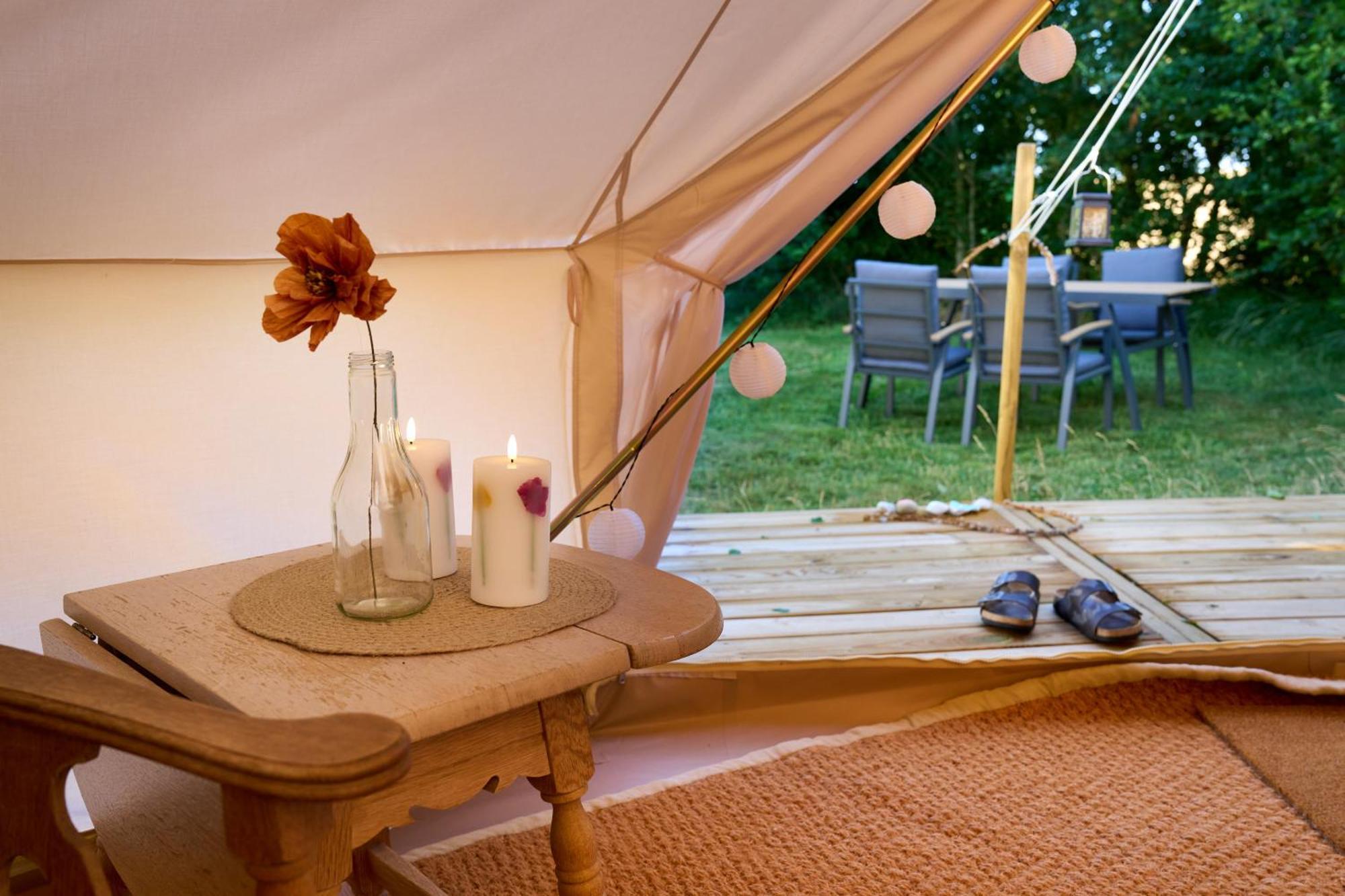 Hesselgaard Glamping Hotel Dalby Kültér fotó