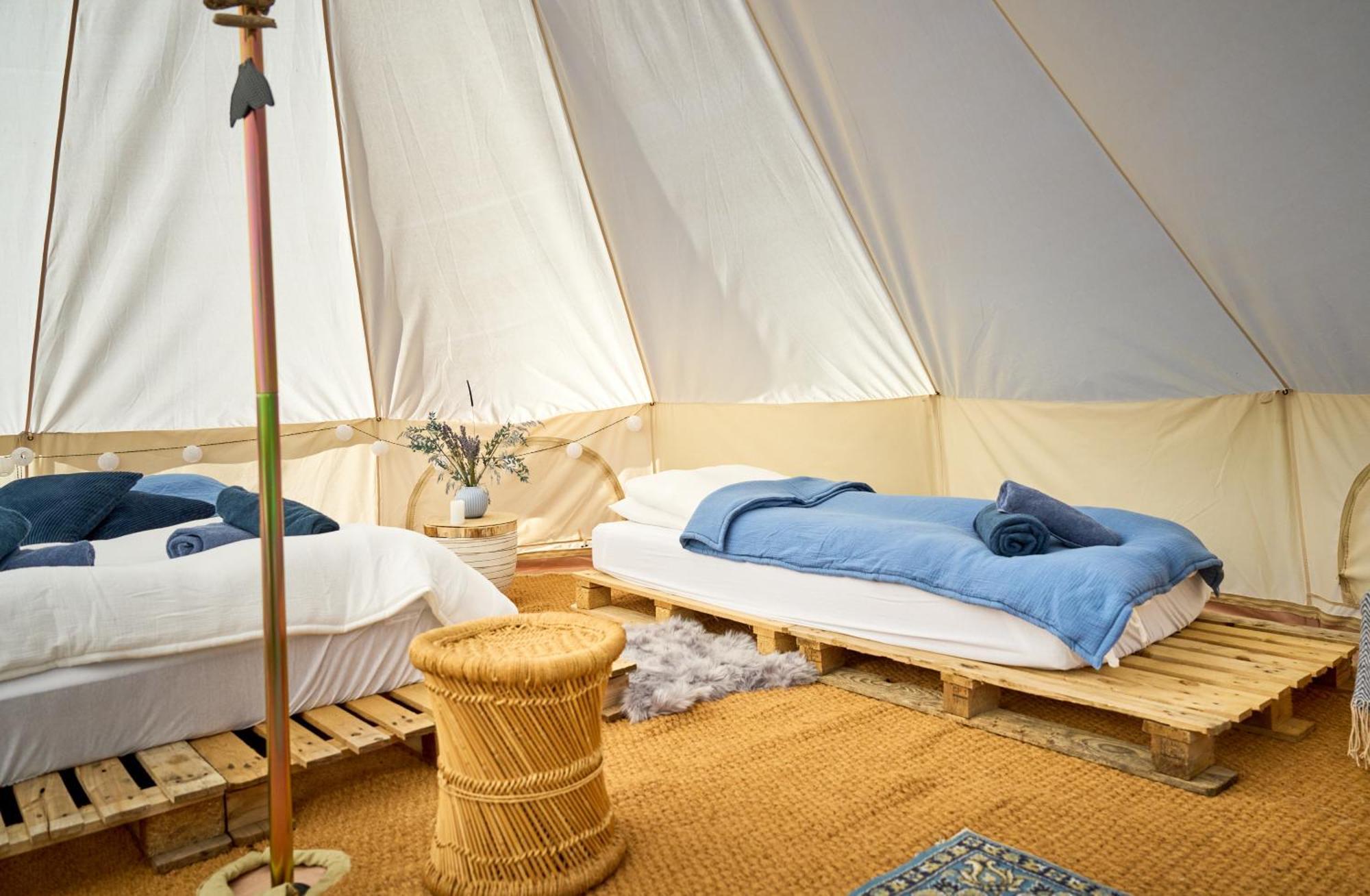 Hesselgaard Glamping Hotel Dalby Kültér fotó