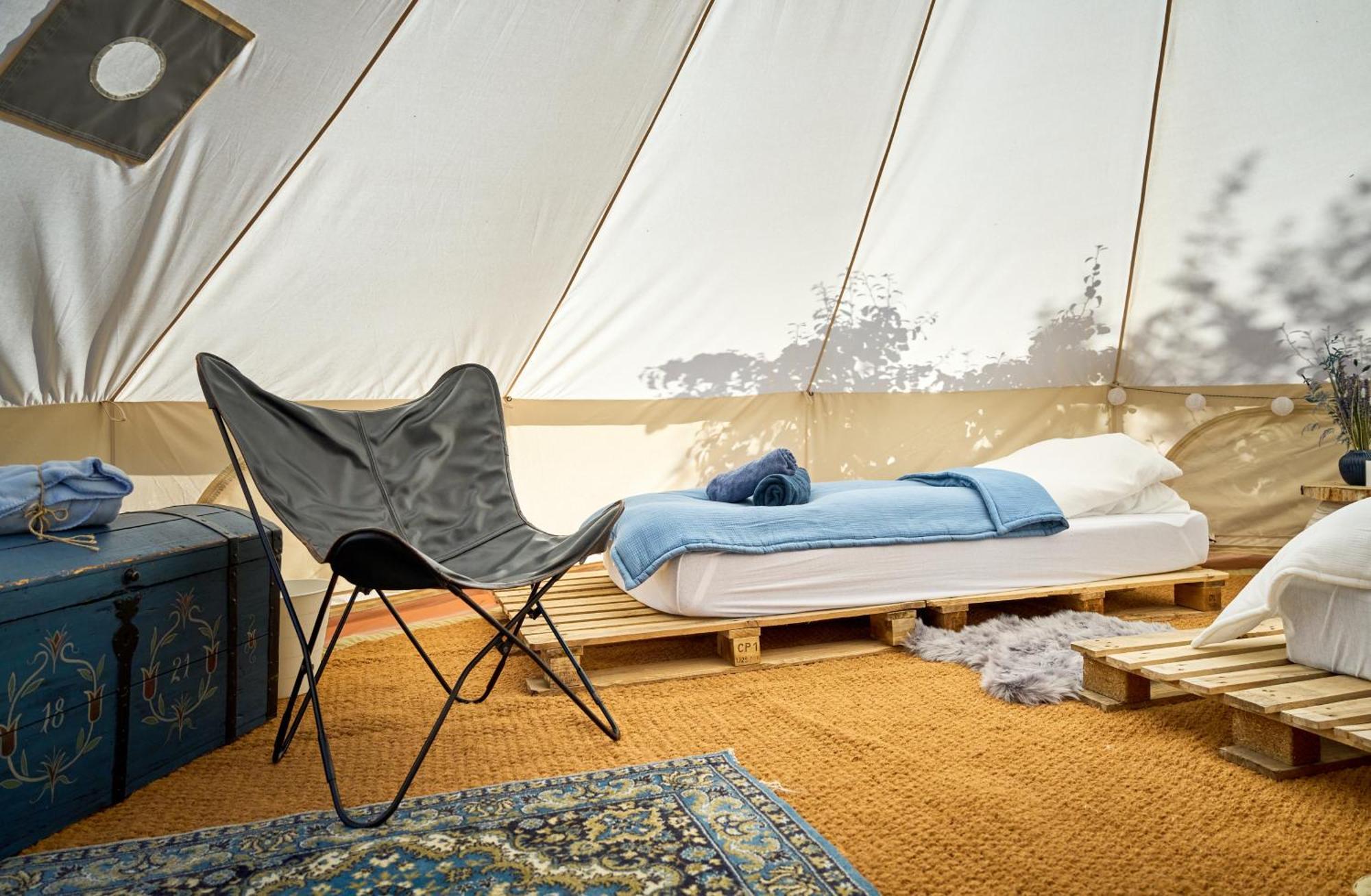 Hesselgaard Glamping Hotel Dalby Kültér fotó