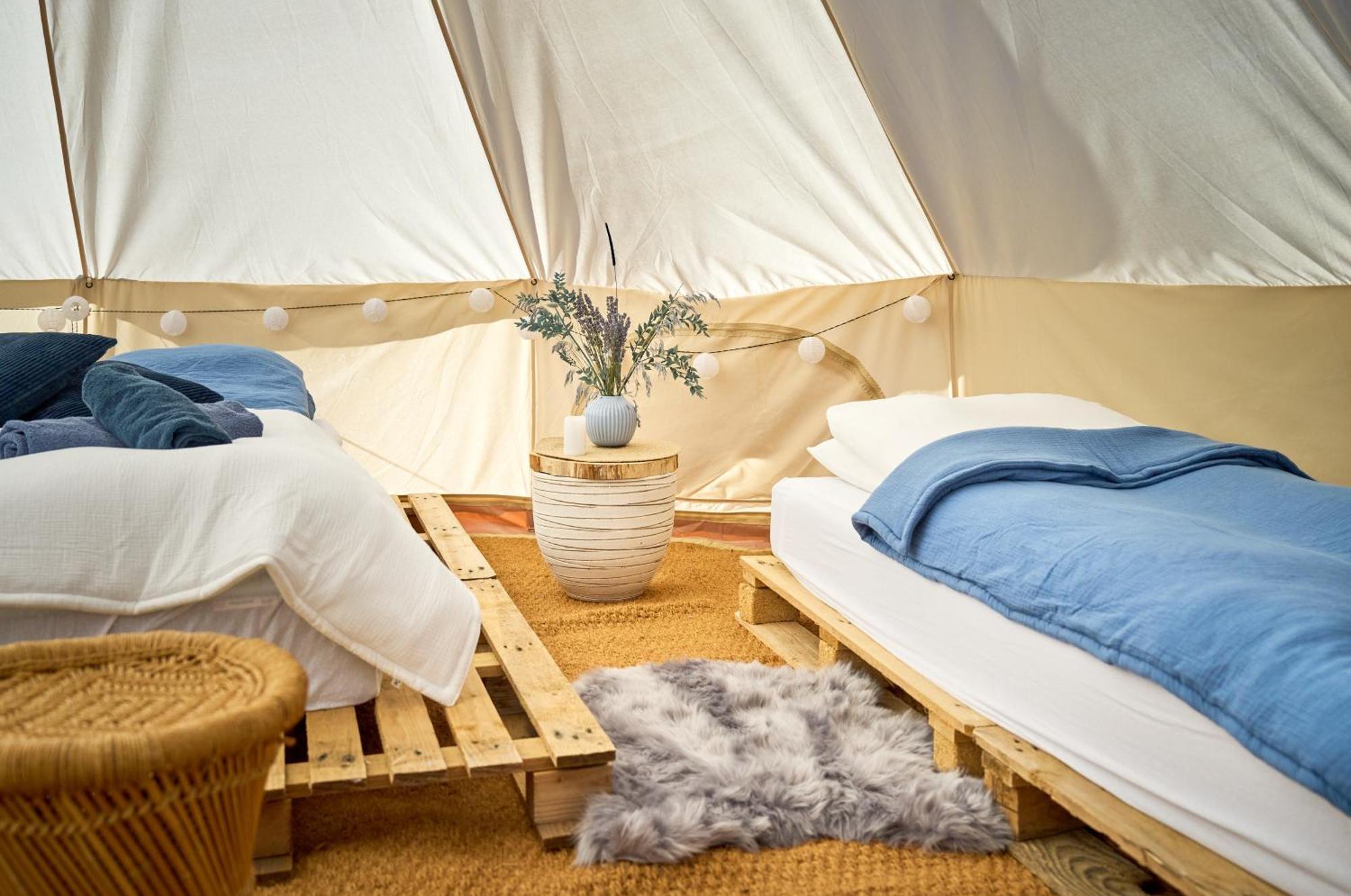 Hesselgaard Glamping Hotel Dalby Kültér fotó