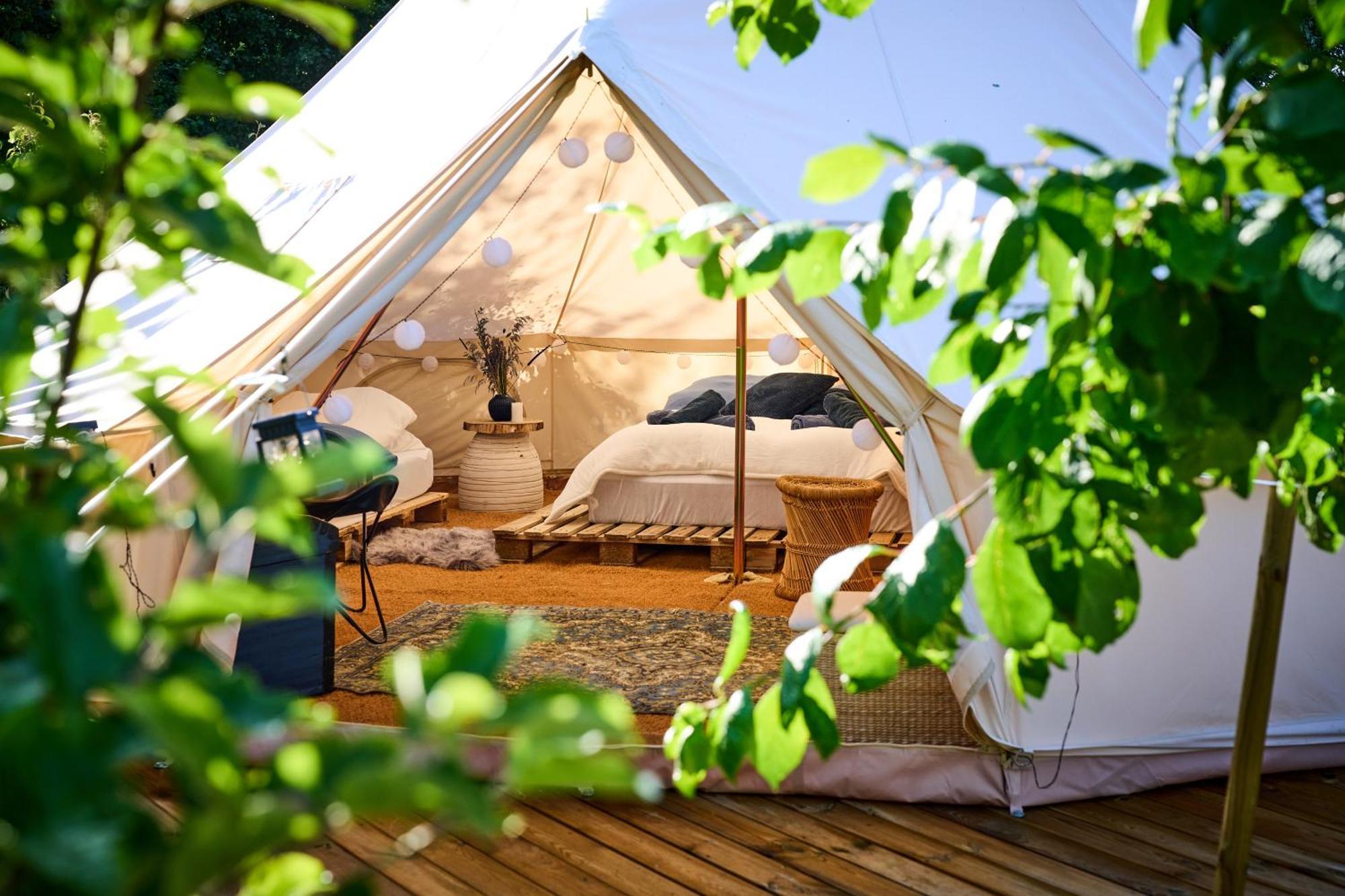 Hesselgaard Glamping Hotel Dalby Kültér fotó