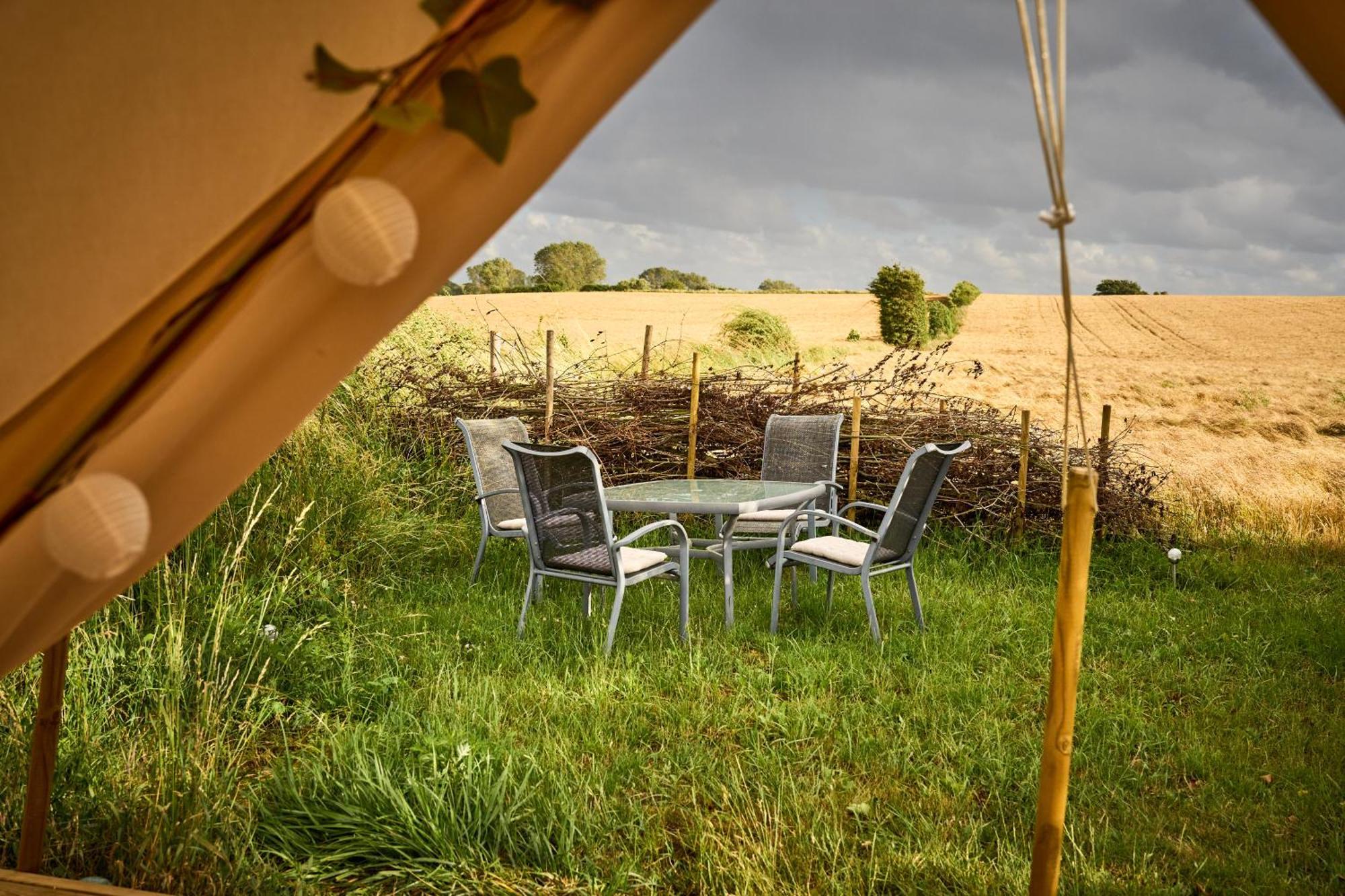 Hesselgaard Glamping Hotel Dalby Kültér fotó