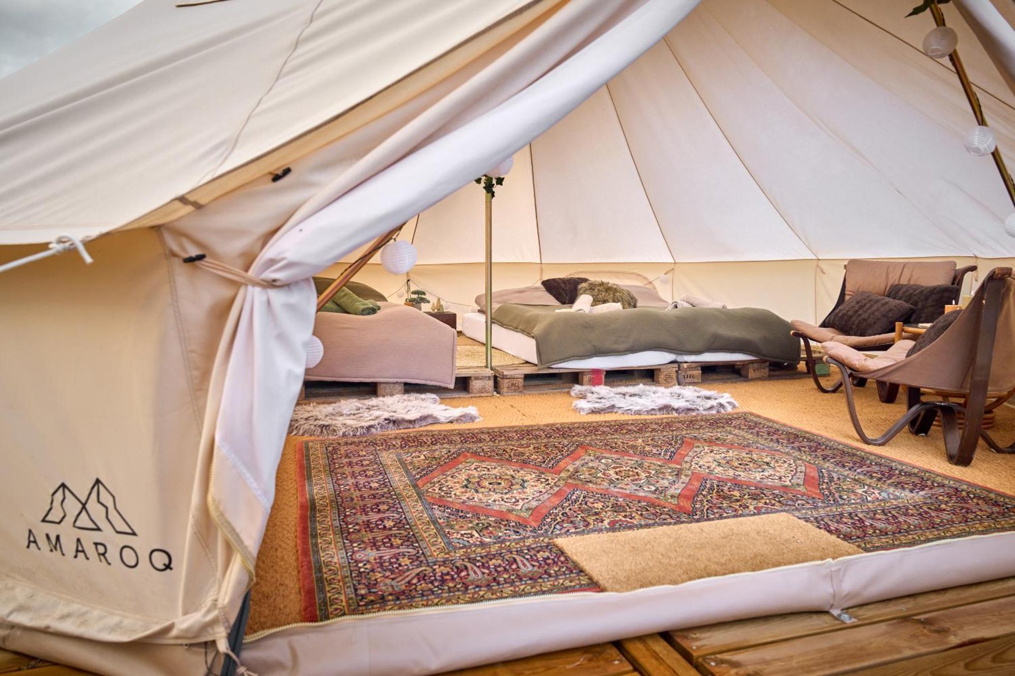 Hesselgaard Glamping Hotel Dalby Kültér fotó