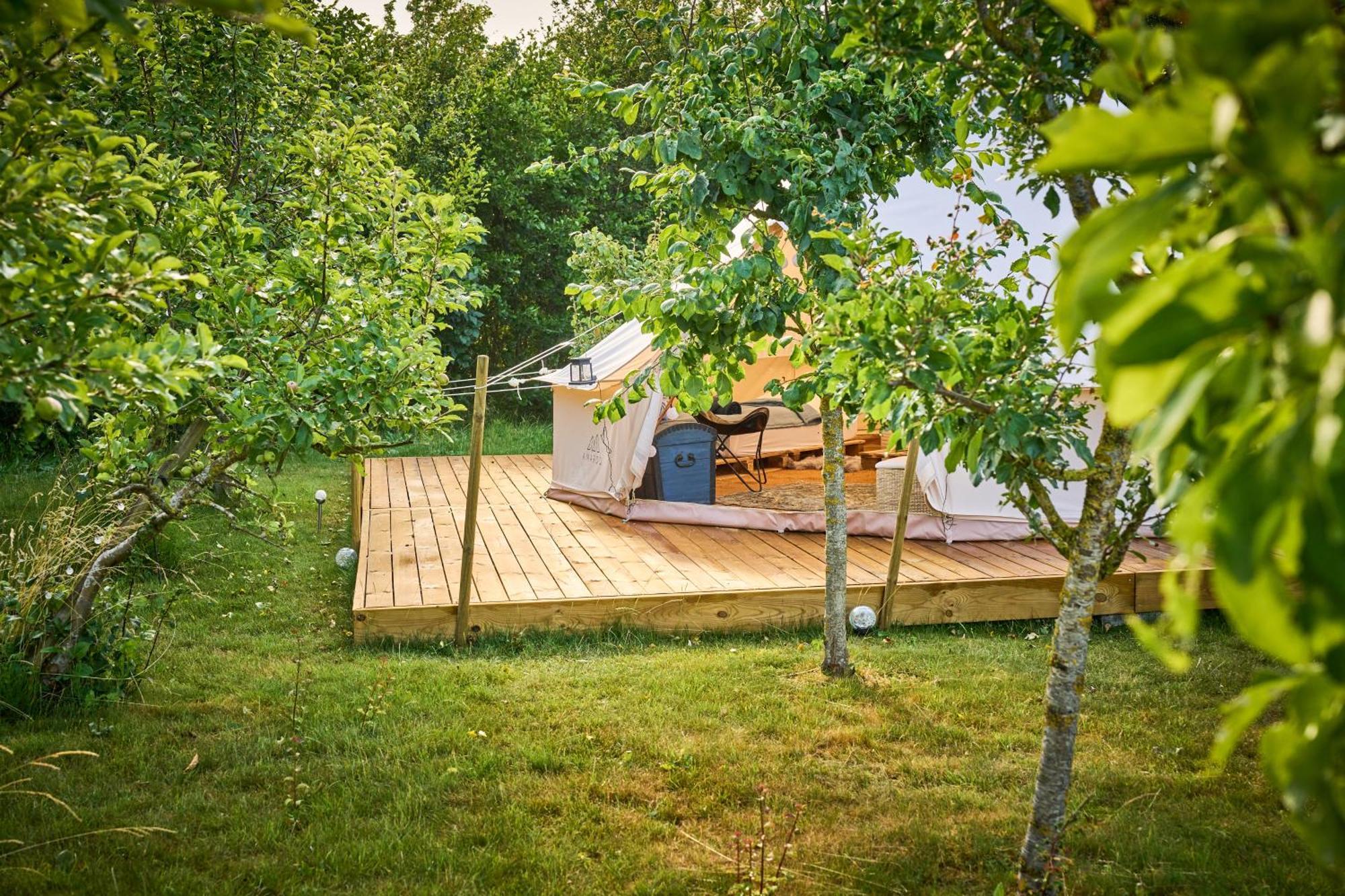 Hesselgaard Glamping Hotel Dalby Kültér fotó